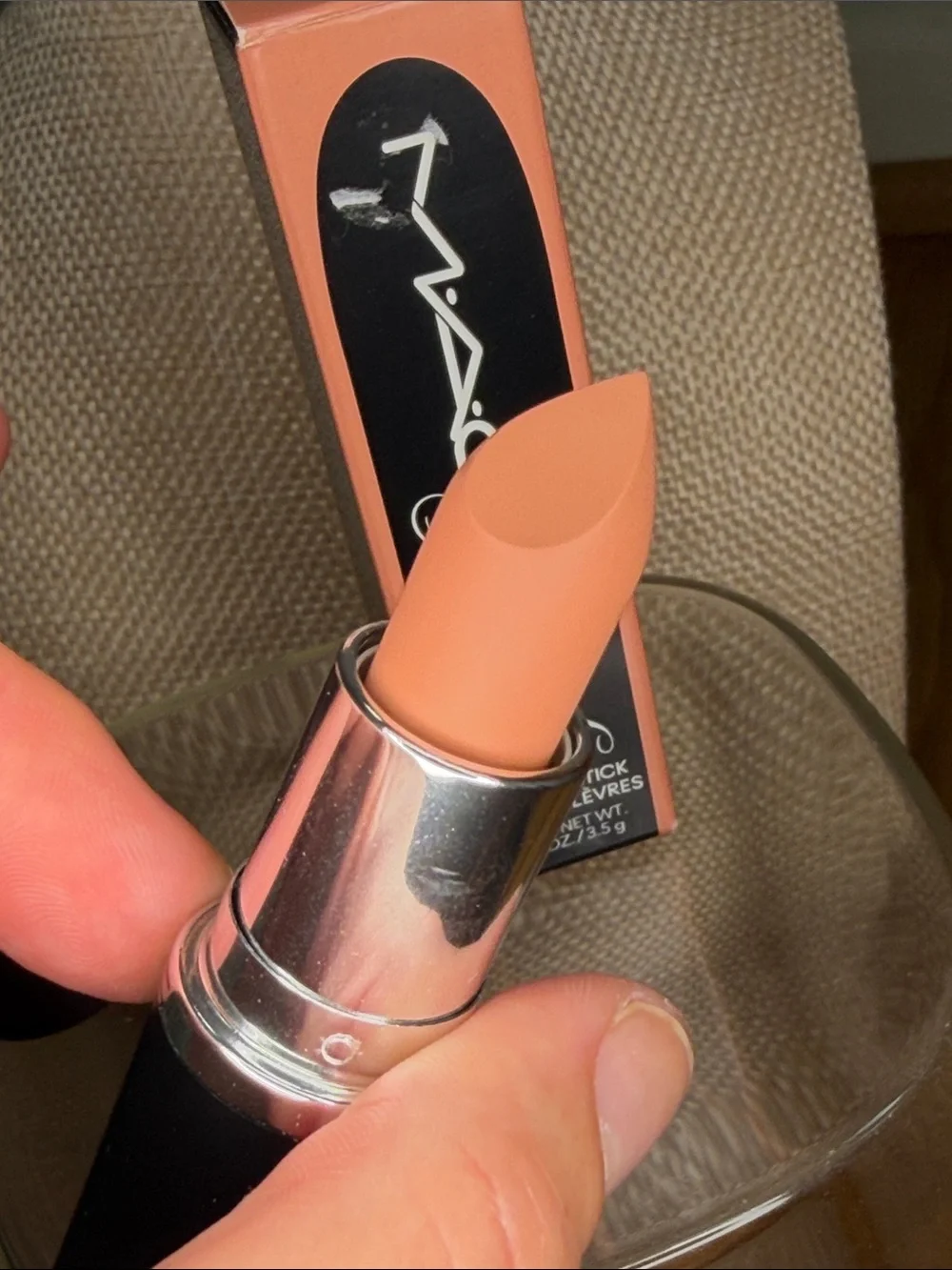 MAC Cosmetics Satin Lipstick — 836 Flesh pot